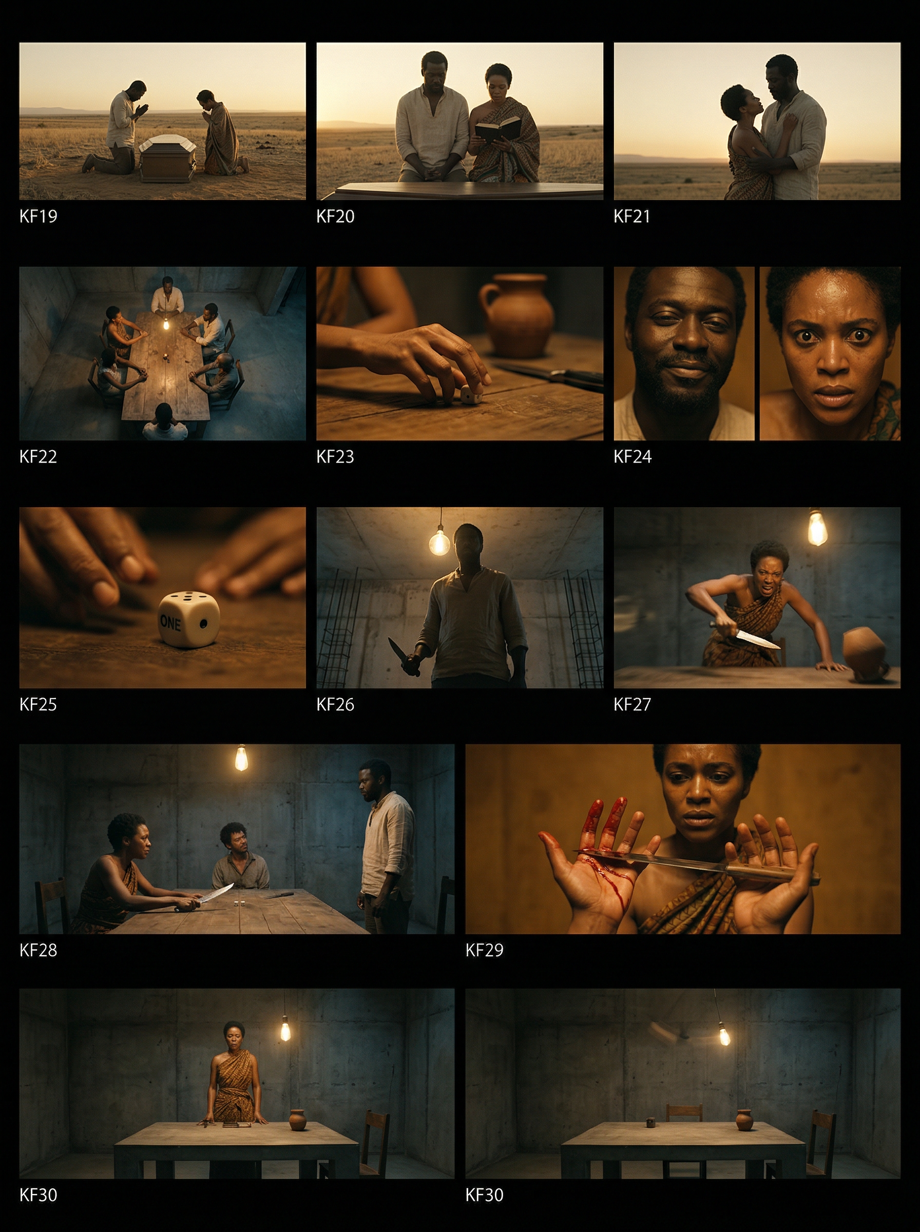 Storyboard Grid 3 — Coffin and Gamble